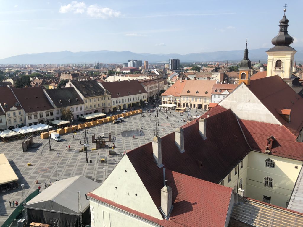 Die Gegend um Hermannstadt.